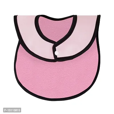 Glassiano Waterproof Baby Bibs Apron for Baby Boy and Baby Girl (Pack Of 3 for 0 month to 2 years), Pink-thumb3
