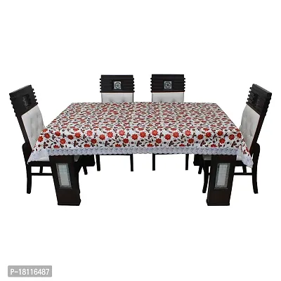 Glassiano Printed Waterproof Dinning Table Cover 6 Seater Size 60x90 Inch, S20-thumb4