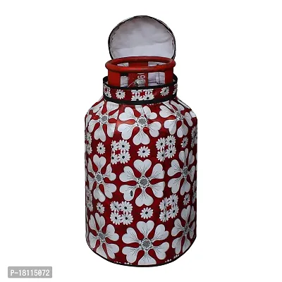 Glassiano Dustproof LPG PVC Gas Cylinder Cover (Height x Width 25x21) - S61