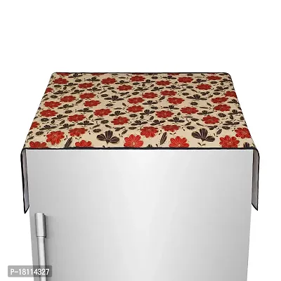 Glassiano Fridge Top Cover with 6 Pockets-thumb2