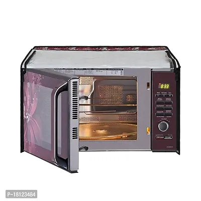 Glassiano Microwave Oven Cover for IFB 30 L Convection Microwave Oven 30FRC2 Floral Pattern (Multicolour)-thumb4