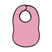 Glassiano Waterproof Baby Bibs Apron for Baby Boy and Baby Girl (Pack Of 3 for 0 month to 2 years), Pink-thumb1