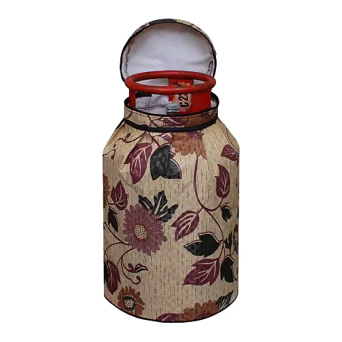 Glassiano Dustproof LPG Gas Cylinder Cover (Height x Width 25""x21"")