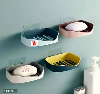 Soap Dish Wall Mounted Sticker Included