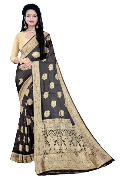 Classic Organza Woven Design Saree with Blouse piece