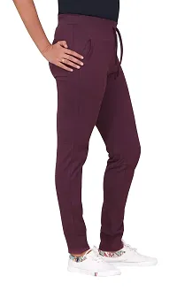 CARBON BASICS Women's Regular Fit Trackpants-thumb3