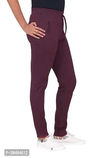 CARBON BASICS Women's Regular Fit Trackpants-thumb4