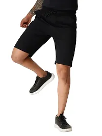 EcoLove Men's Cotton Regular Casual Shorts with Side  Back Pockets-thumb1