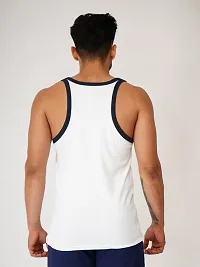 EcoLove Men's Cotton Solid Regular Fit Muscle Vests/Rib Gym Vest-thumb4