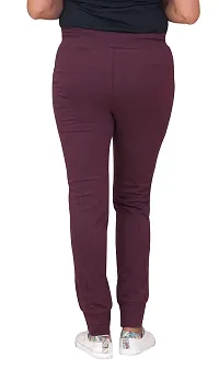 CARBON BASICS Women's Regular Fit Trackpants-thumb4