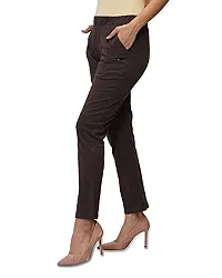 CARBON BASICS Women's Cotton Payjama Lower/Track Pants Bottom Wear with Side Pockets-thumb1