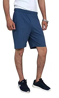 CARBON BASICS Men Casual Cotton Shorts for Daily Wear without Pocket-thumb2