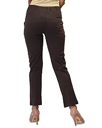 CARBON BASICS Women's Cotton Payjama Lower/Track Pants Bottom Wear with Side Pockets-thumb3