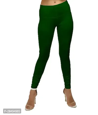 Buy online Green Cotton Leggings from Capris & Leggings for Women by Drapez  for ₹319 at 72% off | 2024 Limeroad.com