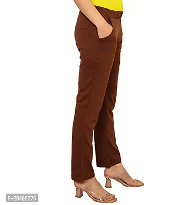 CARBON BASICS Women's Cotton Payjama Lower/Track Pants Bottom Wear with Side Pockets-thumb2
