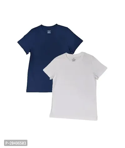 EcoLove Kids Boys Half Sleeves Cotton T-Shirt, Pack of 2