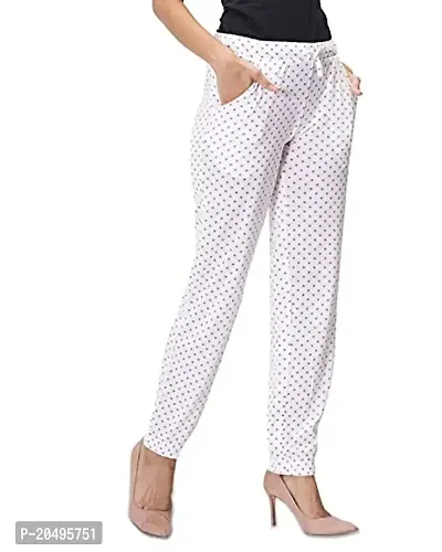 CARBON BASICS Women's Cotton Regular Relaxed Fit Multicolor Printed Pyjama Lower Nightwear Loungewear wIth Pockets-thumb3