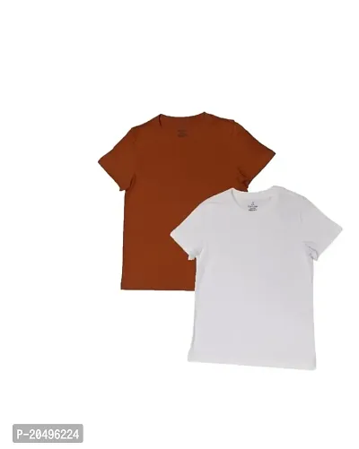 EcoLove Kids Boys Half Sleeves Cotton T-Shirt, Pack of 2