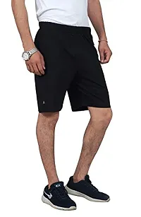 CARBON BASICS Men Casual Cotton Shorts for Daily Wear without Pocket-thumb2