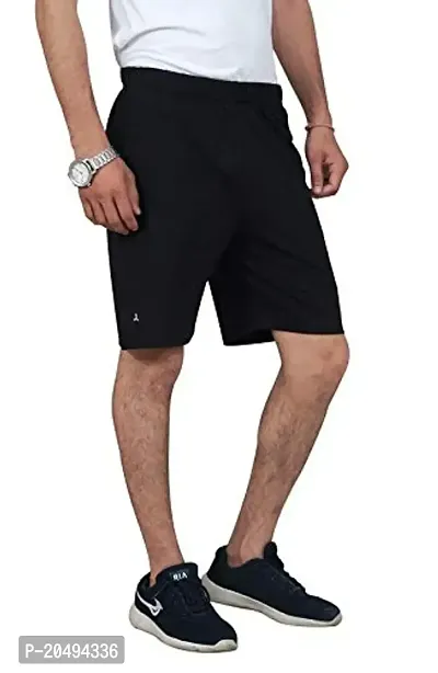 CARBON BASICS Men Casual Cotton Shorts for Daily Wear without Pocket-thumb3