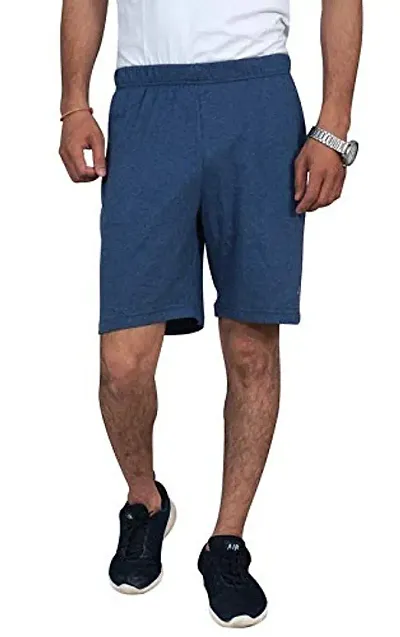 CARBON BASICS Men Casual Shorts for Daily Wear without Pocket