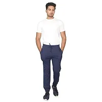 CARBON BASICS Men's Regular Fit Trackpant-thumb1