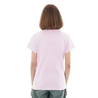 CARBON BASICS Women T-Shirt Half Sleeve, Round Neck Cotton Plain Tshirt-thumb1