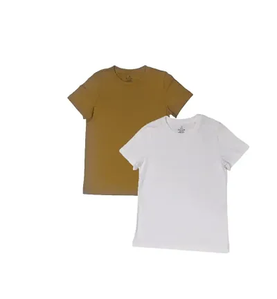 EcoLove Kids Boys Half Sleeves Cotton T-Shirt, Pack of 2
