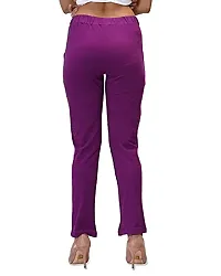 CARBON BASICS Women's Cotton Payjama Lower/Track Pants Bottom Wear with Side Pockets-thumb3