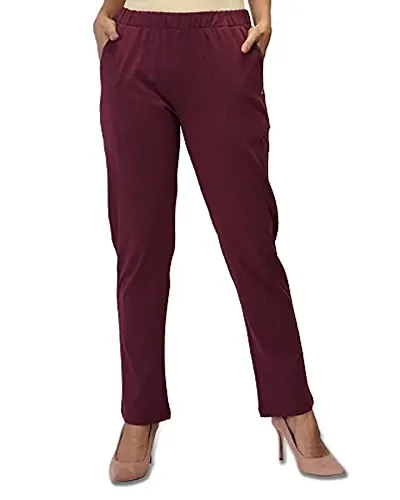 CARBON BASICS Women's Payjama Lower/Track Pants Bottom Wear with Side Pockets