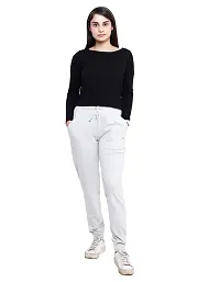 CARBON BASICS Women's Regular Fit Trackpants-thumb4