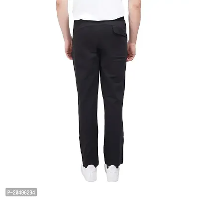 EcoLove Men's Cotton Solid Relaxed Fit Trackpants Lower with Pockets-thumb5