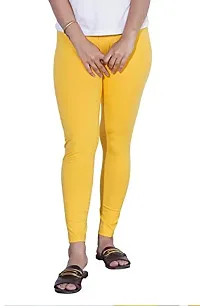 CARBON BASICS Women's Cotton Ankle Length Leggings Bottom Wear Combo Pack of 2-thumb2