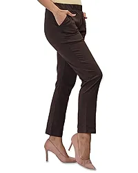 CARBON BASICS Women's Cotton Payjama Lower/Track Pants Bottom Wear with Side Pockets-thumb2