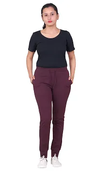 CARBON BASICS Women's Regular Fit Trackpants-thumb1
