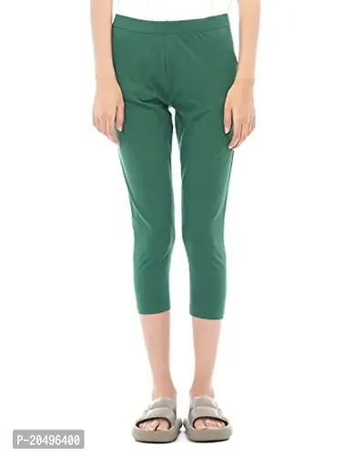 Buy CARBON BASICS Women's Cotton 3/4th Cropped Solid Skinny Capri Pant  Online In India At Discounted Prices