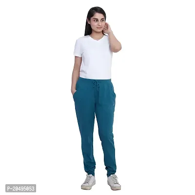 CARBON BASICS Women's Regular Fit Trackpants-thumb5