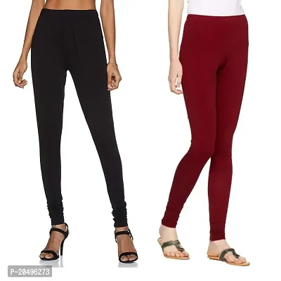 Amazon.com: ladyline Extra Long Churidar Leggings Plain Cotton Indian Yoga  Workout Pants for Women (Free Size-Baby Pink) : Sports & Outdoors