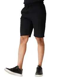 EcoLove Men's Cotton Regular Casual Shorts with Side  Back Pockets-thumb2