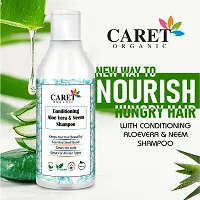 Caret Organic Conditioning Aloe Vera  Neem Shampoo 300ml-thumb1