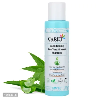 Caret Organic Conditioning Aloe Vera  Neem Shampoo -100ml-thumb0