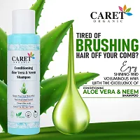 Caret Organic Conditioning Aloe Vera  Neem Shampoo -100ml-thumb3