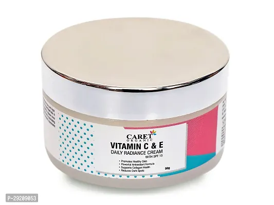 Caret Organic Vitamin C  E Daily Radiance Cream