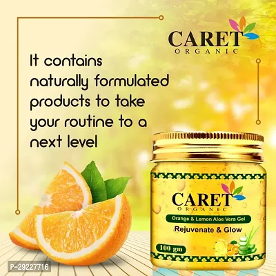 Caret Organic Orange  Lemon Aloevera Gel-thumb2