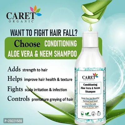 Caret Organic Conditioning Aloe Vera  Neem Shampoo-thumb2