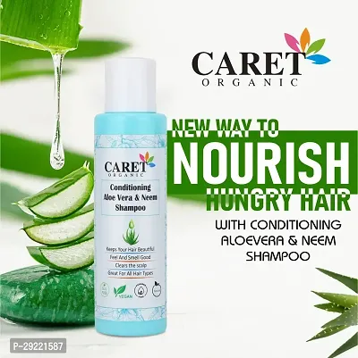 Organic Conditioning Aloevera  Neem Shampoo 100 Ml-thumb2