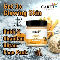 Organic Haldi  Chandan Ubtan Face Pack  Pack Of 1-thumb3