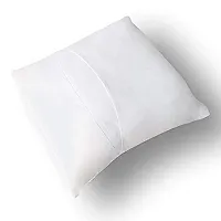 MG Brand Taylor Swift Satin Cushion Cover with Filler (White, 16x16 Inch, 40x40 cms,) MG-DCC235-thumb1