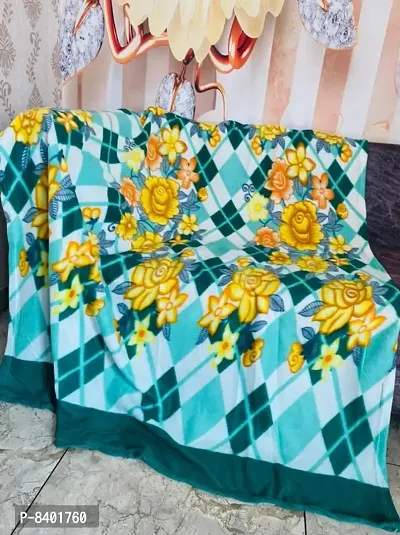 Classy Polyester Printed Single Bed Blanket