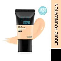 FOUNDATION 18ML, PRIMER 50ML, FIXER 100ML, CONTOUR STICK + NUDE EYE 18X1 COLOR EYESHADOW-thumb2